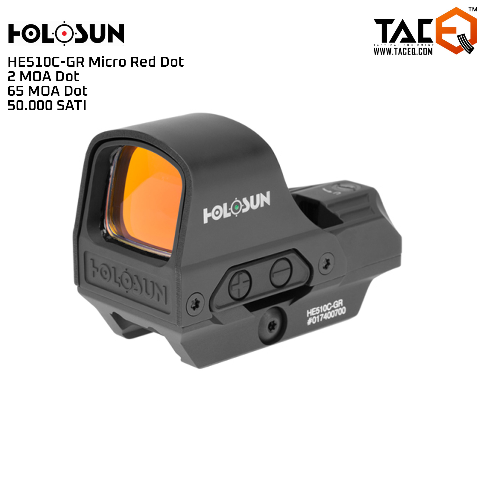 Holosun HE510C-GR Micro Red Dot optic