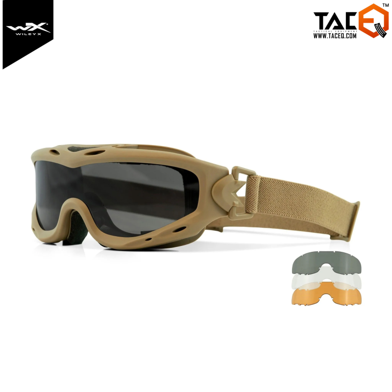 Wiley X SP293B Spear Black Frame Tactical Goggles