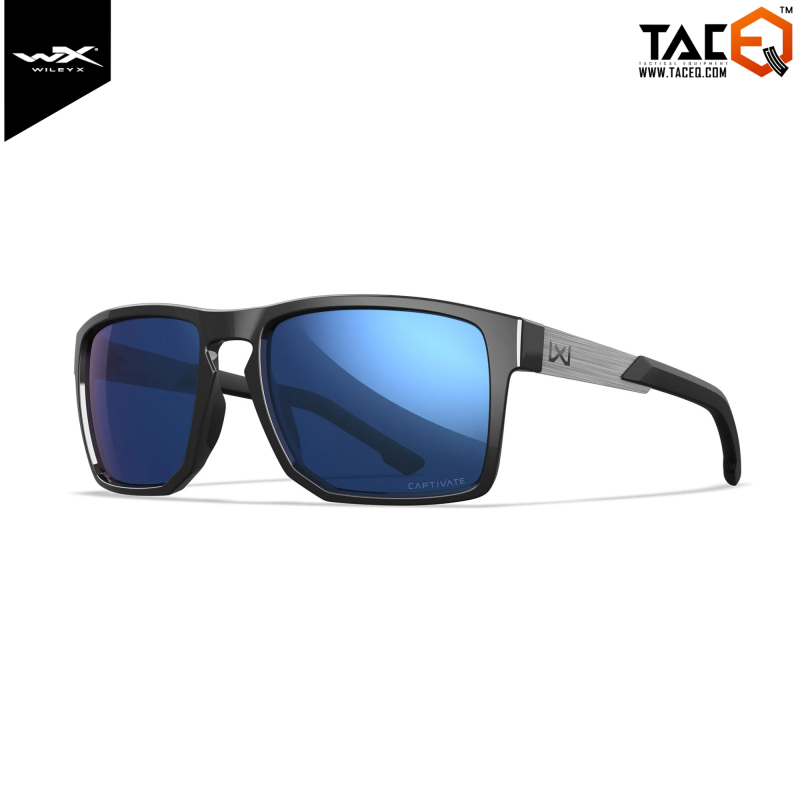 Wiley X AC6APX09 WX APEX CAPTIVATE™ Polarized Blue Mirror